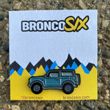 BroncoSix Area 51 2 Door Bronco Pin